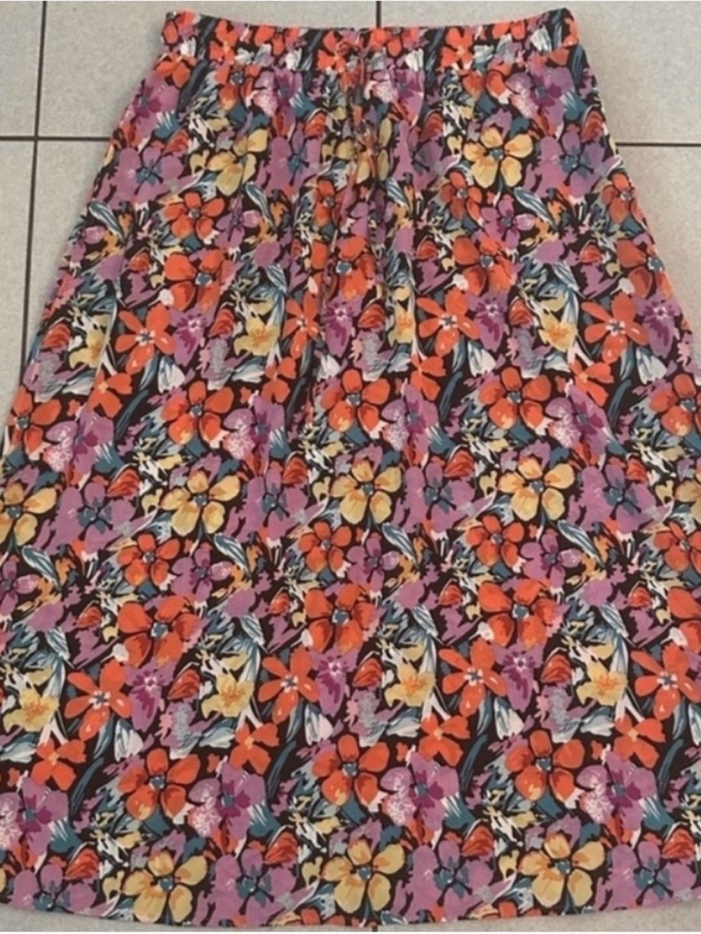 Floral skirt